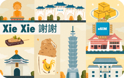Taiwan 20 GB - 30 Days